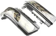 Turn Signal Lights for for Pajero V73 V77 V93 V97 2006-2019 Car Dynamic Turn Signal Light LED Side Mirror Indicator Blinker Lamp Turn Signal Lights(Dynamic A)