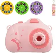 Kisangel 1Set Music Projector Camera for Creative Early Education Plaything with Random Color Slides Lens Easy Stimulates Imagination Curiosity