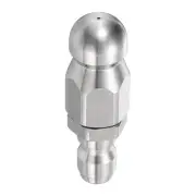 Pressure Washer Sewer Nozzle 1/4NPT Quick Connect 5000 PSI Drain Blaster
