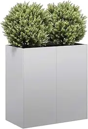 Raised Garden Bed, Elevated Planter Box Plant Container 80x40x80 cm Galvanised Steel