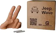 Made in USA 2-Finger Waving Hand Salute Lazy Waver Compatible with Jeep Gladiator for Jeep Cherokee for Dash Hand Wave 3D Printed
