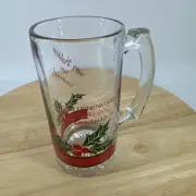Jacob Leinekugel Brewing Co Glass Stein Chippewa Falls Wisconsin 5.75” T x 2.75”