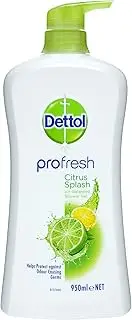 Dettol Profresh Shower Gel Citrus Splash Body Wash, 950ml
