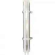 2" X 13" Polished Aluminum Radiator Universal Overflow Tank Chevy,Ford,MO (for: Ford)