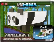 [NEW] Minecraft - Mob Head Minis Toys, Panda Playhouse Playset