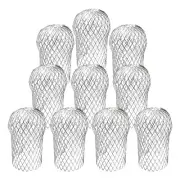 10 Pack Downspouts Gutter Guard Aluminum Filter Strainer Expandable Gutter Do...
