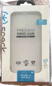 Speck Presidio Perfect Clear Grip Case iPhone 12 Pro Max 6.7 inch