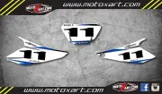 Custom Number plates for YAMAHA DT 125 RE X / stickers / decals / graphics