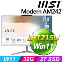 在飛比找PChome24h購物優惠-MSI Modern AM242 12M-678TW-SP5