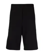 triangle logo patch bermudas L black