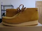 Clarks Stinson Hi Wheat Suede Size 12