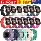 For Fitbit Versa 4 3 Sense 2 Watch Strap Replacement Silicone Sports Wrist Band