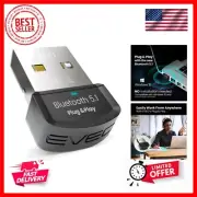Bluetooth Adapter for PC - Plug & Play 5.1 USB Bluetooth Adapter for PC for W...