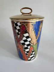 Rosenthal VERSACE Virtus SCENTED CANDLE 5 1/2 New in BOX Votive Lid Table Light
