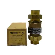 NEW Watts 3/4” NPTF Backflow Preventer Dual Check Valve w/ Atmosphere Vent 9D-M2