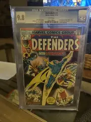 DEFENDERS #28 CGC 9.8 White Pages 1975 1ST APPEARANCE OF STARHAWK MCU NOVA CORP