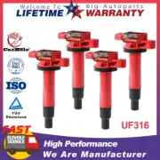 4 Ignition Coil Pack For Toyota Yaris Prius Echo Scion xA xB 1.5L L4 UF316 C1304 (for: Toyota)
