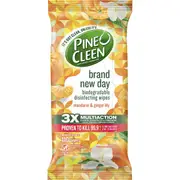 Pine O Cleen Mandarin & Ginger Lily Disinfectant Cleaning Wipes 110 pack