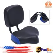 Wide Comfort Tricycle Bike Electric Bicycle Saddle Seat Pad w/ Back Rest new