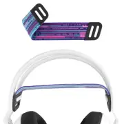 Geekria Headband Pad for Logitech G733, G335, G535 Headphones (Purple)