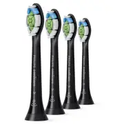 Philips Sonicare Brush Heads Black - 4 Pack. HX6064/96