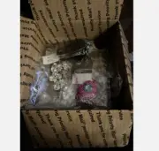FASHION JEWELRY GRAB BAG - BAGGED NO TANGLES & EAR CARDED(ASSORTED VARIOUS )NWT