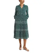 Phase Eight Tiered Midi Dress