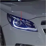 Headlight Assembly Compatible With Malibu LED Daytime Running Light Turn Signal LED Low Beam(Halogen High Beam,Wit)