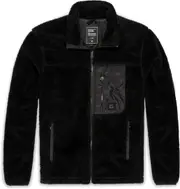 Vintage Industries Kodi Sherpa, fleece jacket , color: Black , size: XL