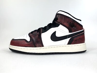 Nike Air Jordan 1 Mid Wear-Away Chicago Bred FB0568-006 Size 5.5Y / Women Size 7