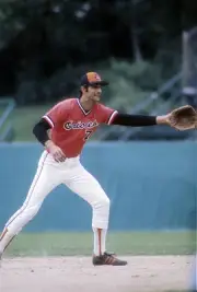 Mark Belanger Baltimore Orioles in action at a Major League Baseb- 1974 Photo