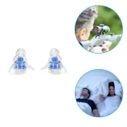 Plug Noise Filtering Earplugs External Sound Reduction Work Travel