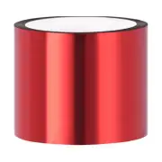 Red Metalized Polyester Film Tape for Accent Wall,2.73inch x 164ft