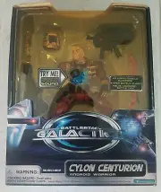 ERROR STARBUCK BATTLESTAR GALACTICA CYLON CENTURION ANDROID WARRIOR FIGURE! a54
