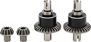 Differential Gear, Metal Differential Gear Drive Gear Wheel Set, RC Differential Gear Set Fit for WLtoys 144001 1/14 RC Car Model