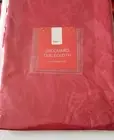 New Christmas Red Jacquard TableCloth 100gsm 100% Polyester Size 135x 180cm