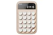 Lofree Milk Tea Dual-Mode Number Pad & Calculator - Gateron Blue Switch [KBLFEH113MT]