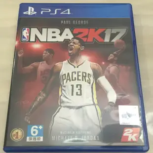 PS4 NBA 2K17 中文版 PS4遊戲片