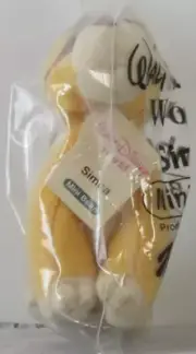 MIP 4.5" KELLOGG'S Advertising MINI Bean Bag SIMBA from LION KING 2001 DISNEY