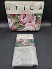 VTG Stevens Utica Field OF Rose King Fitted Sheet and 2 King Pillowcases Floral