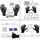 Jewelry Needles Kit Eyebrow Nipple Body Piercing Tool Kit Belly Tongue