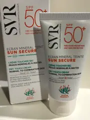 SVR Sun Secure Ecran Mineral TINTED Dry Touch Cream SPF50+ 2.1 oz Normal Skin