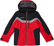 [Obermeyer] Boy's Fleet Jacket (Little Kids/Big Kids) Brakelight LG (14-16 Big Kids)
