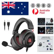 Pro USB Gaming Headset with 7.1 Surround Sound & Detachable Noise Cancelling Mic