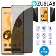 For Google Pixel 7a 7 6 Pro 6a 5G Zuslab Privacy Tempered Glass Screen Protector