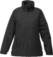 [REGATTA] Womens/Ladies Waterproof Windproof Jacket (Fleece Lined) (UK Size: 18) (Black)