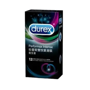 【Durex杜蕾斯】雙悅愛潮裝保險套12入/盒(情趣職人)