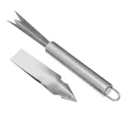 6 Pcs Pineapple Cutter Stainiess Steei Strawberry Corer Eye Remover Clip