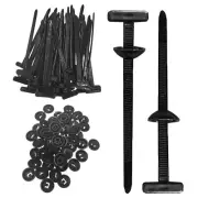 Nylon Universal Cable Tie Buckle Heavy Duty Self-Locking Nylon Zip Ties Holder