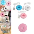 USB Portable Mini Donuts Humidifier Air Purifier Aroma Diffuser Home Office RH